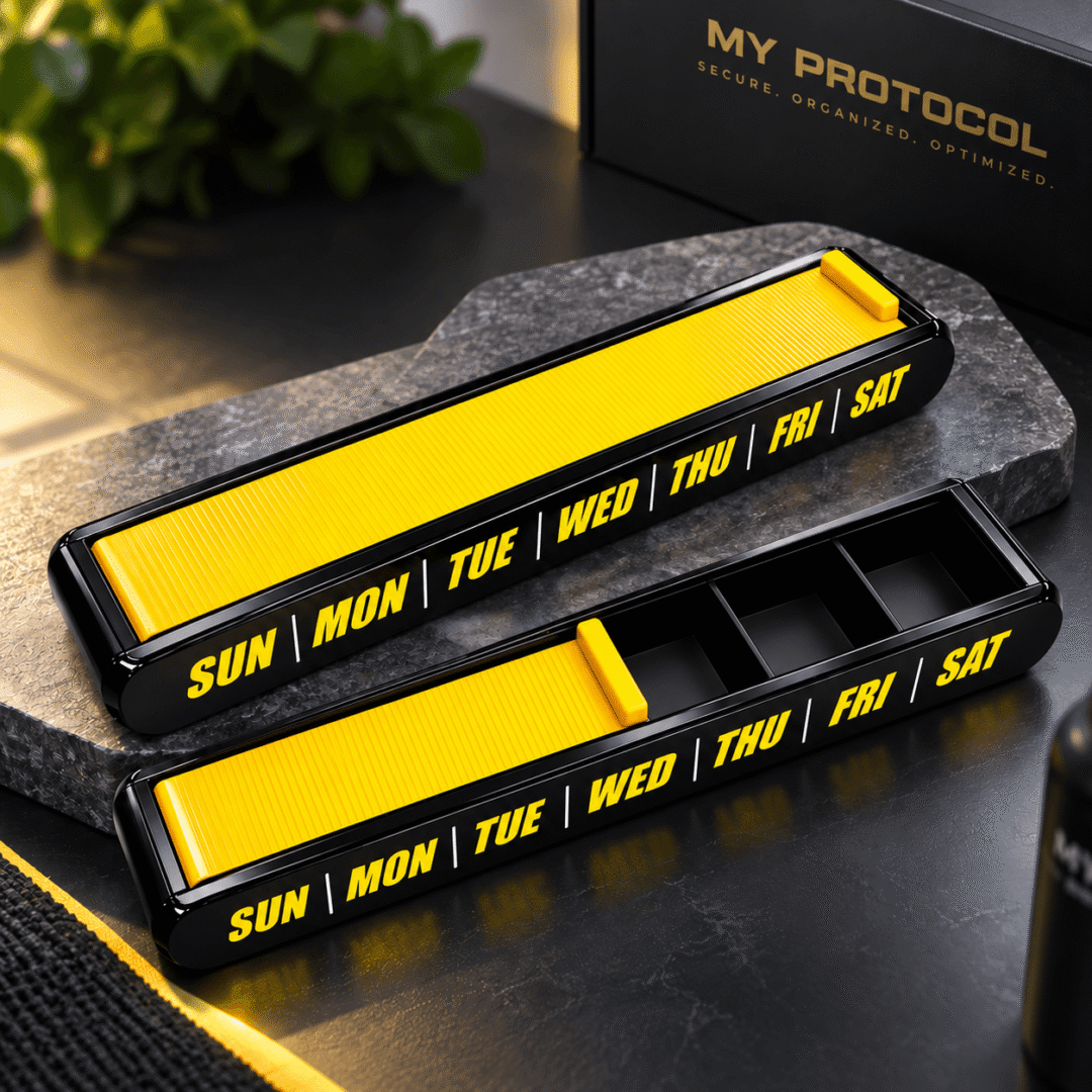 1 MY PROTOCOL 7-Day Daily Organizer Case
