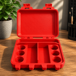 MY PROTOCOL 6-Vial 10mL Storage Case open MY PROTOCOL 6-Vial 10mL Storage Case