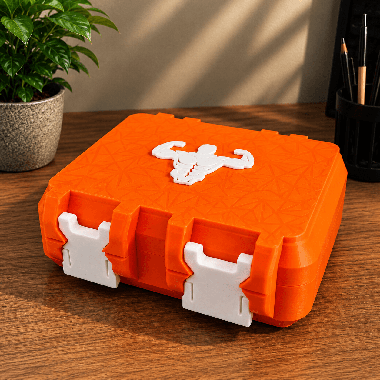 MY PROTOCOL Triple Vial Storage Case MY PROTOCOL Triple Vial Storage Case – Premium 3D Printed Organizer